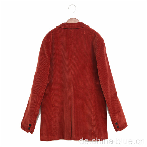 Damen gewebte LS -Hülle Blazer